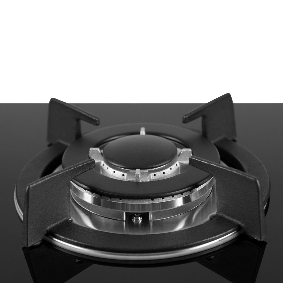 Parrilla a Gas 5 Quemadores | Vidrio Templado