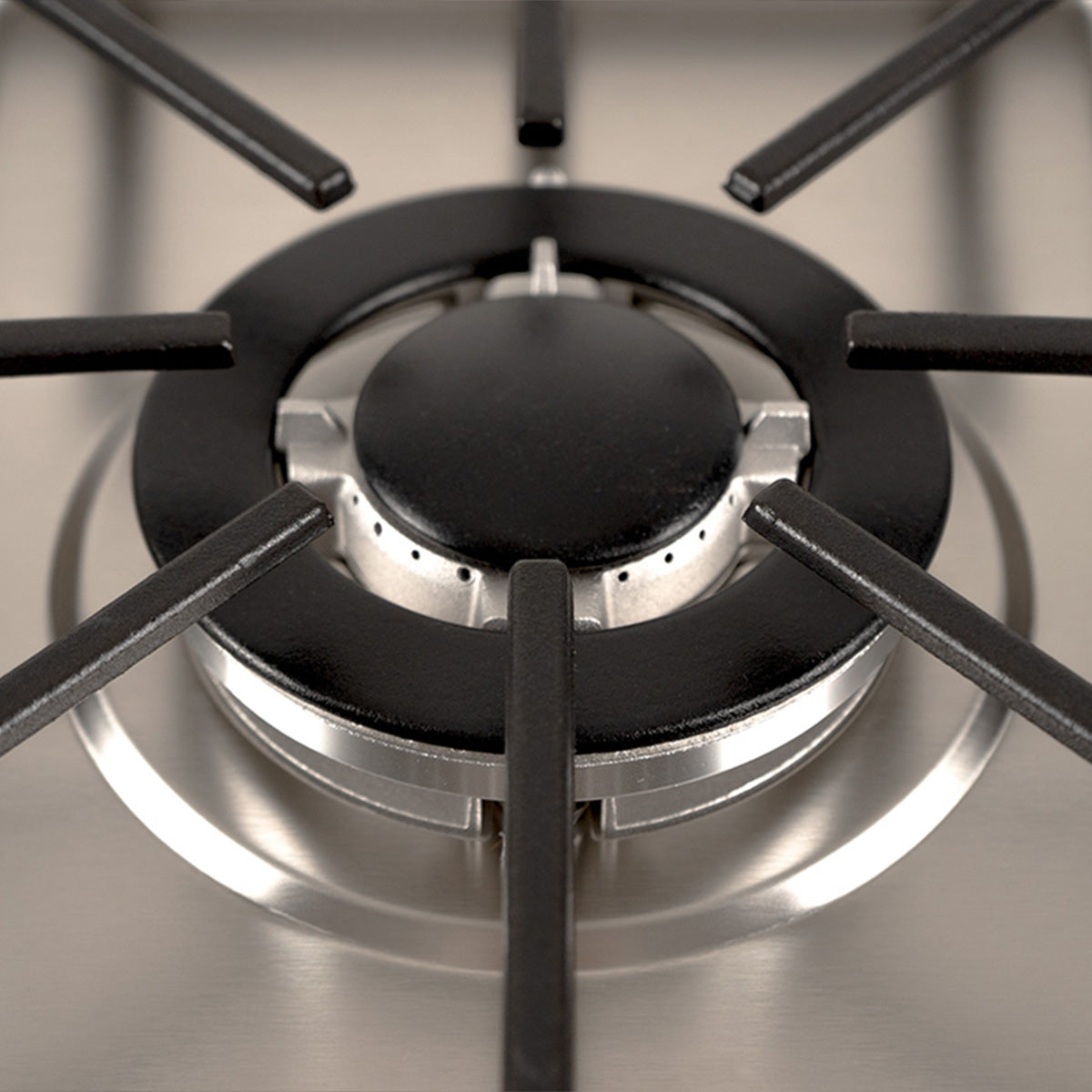 Parrilla a Gas MIA CUCCINA 5 Quemadores Acero Inox 120V