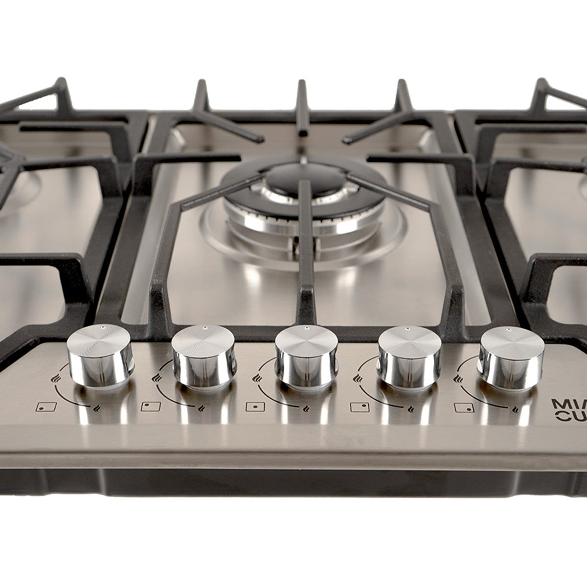 Parrilla a Gas MIA CUCCINA 5 Quemadores Acero Inox 120V