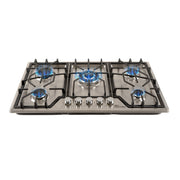 Parrilla a Gas MIA CUCCINA 5 Quemadores Acero Inox 120V