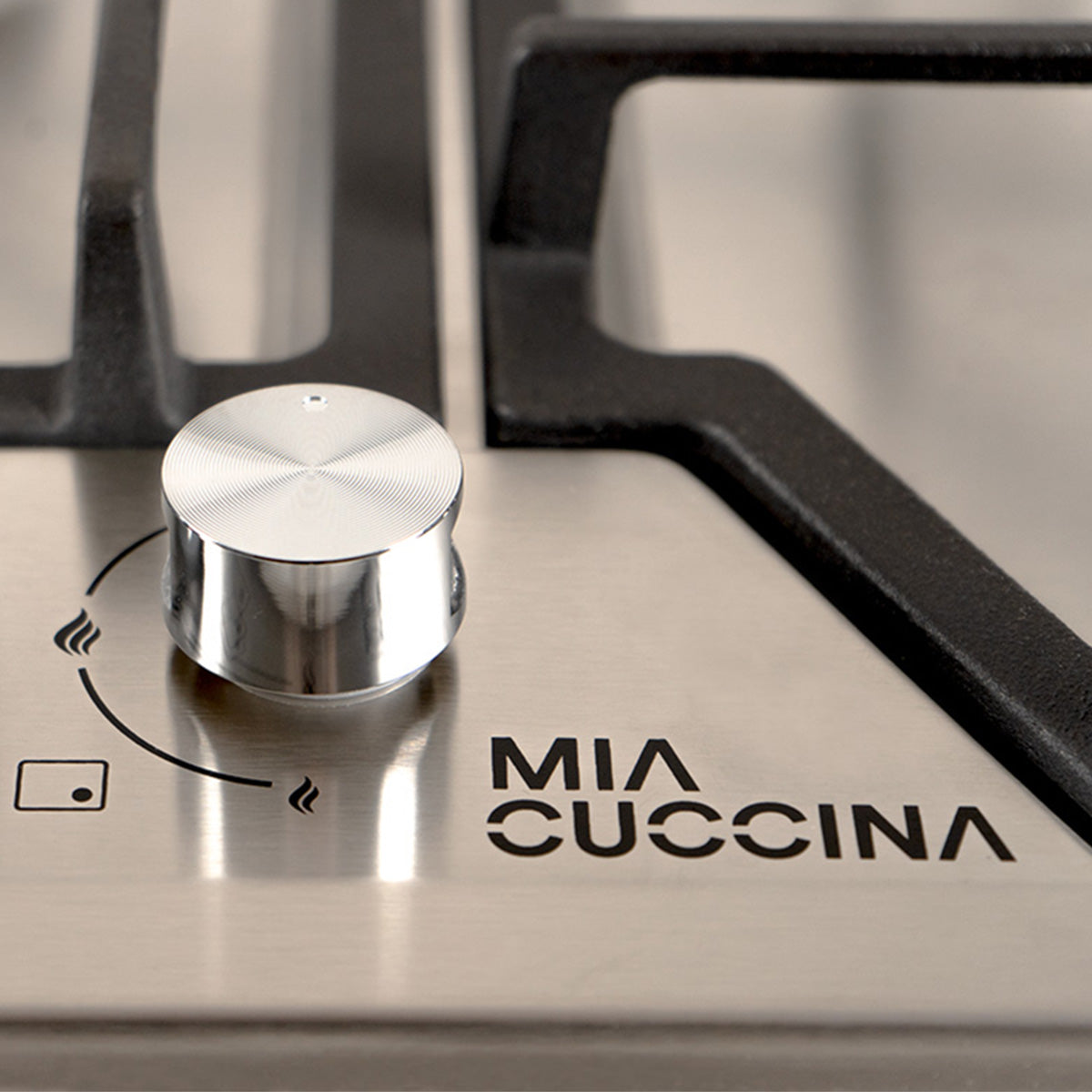 Parrilla a Gas MIA CUCCINA 5 Quemadores Acero Inox 120V