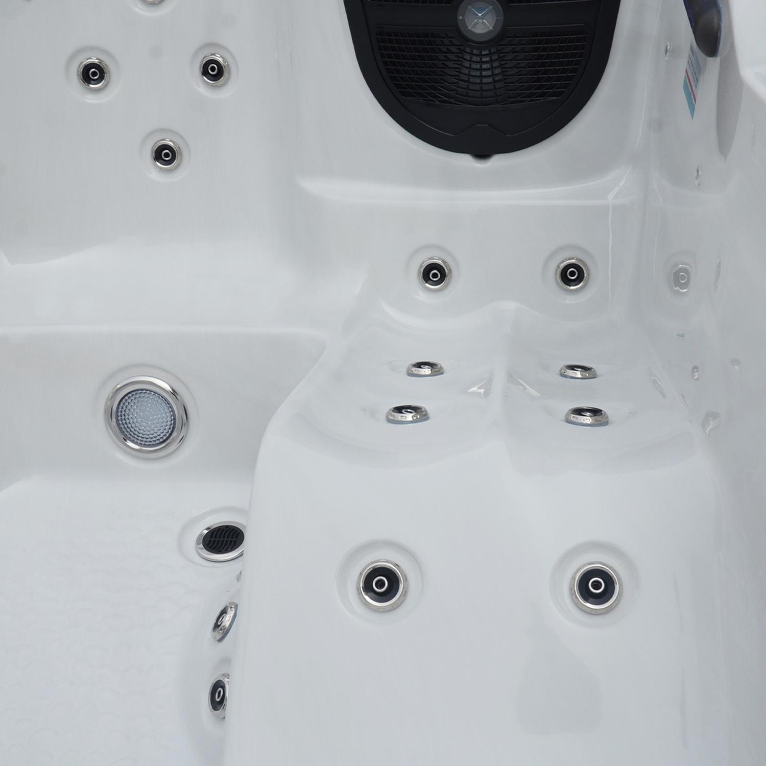 Tina de Hidromasaje Exterior Verona 6 Personas 40 Jets 220v