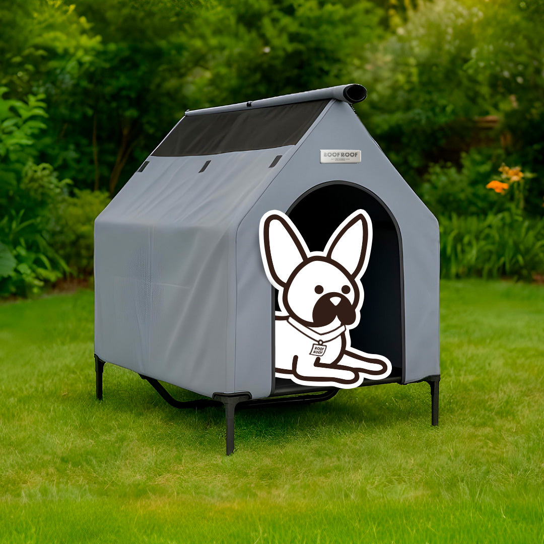 Casa campaña para perros portátil, piso elevado