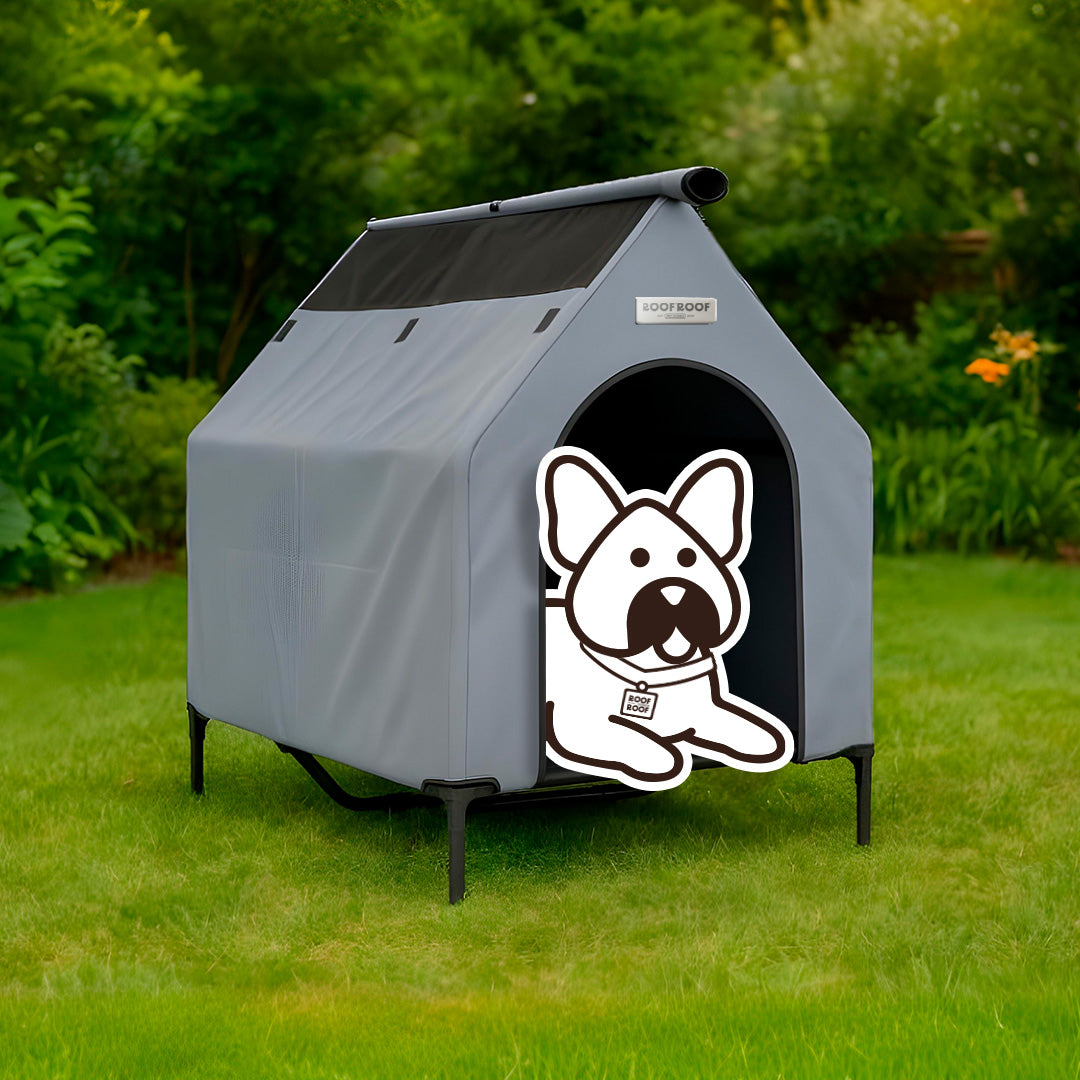 Casa campaña para perros portátil, piso elevado