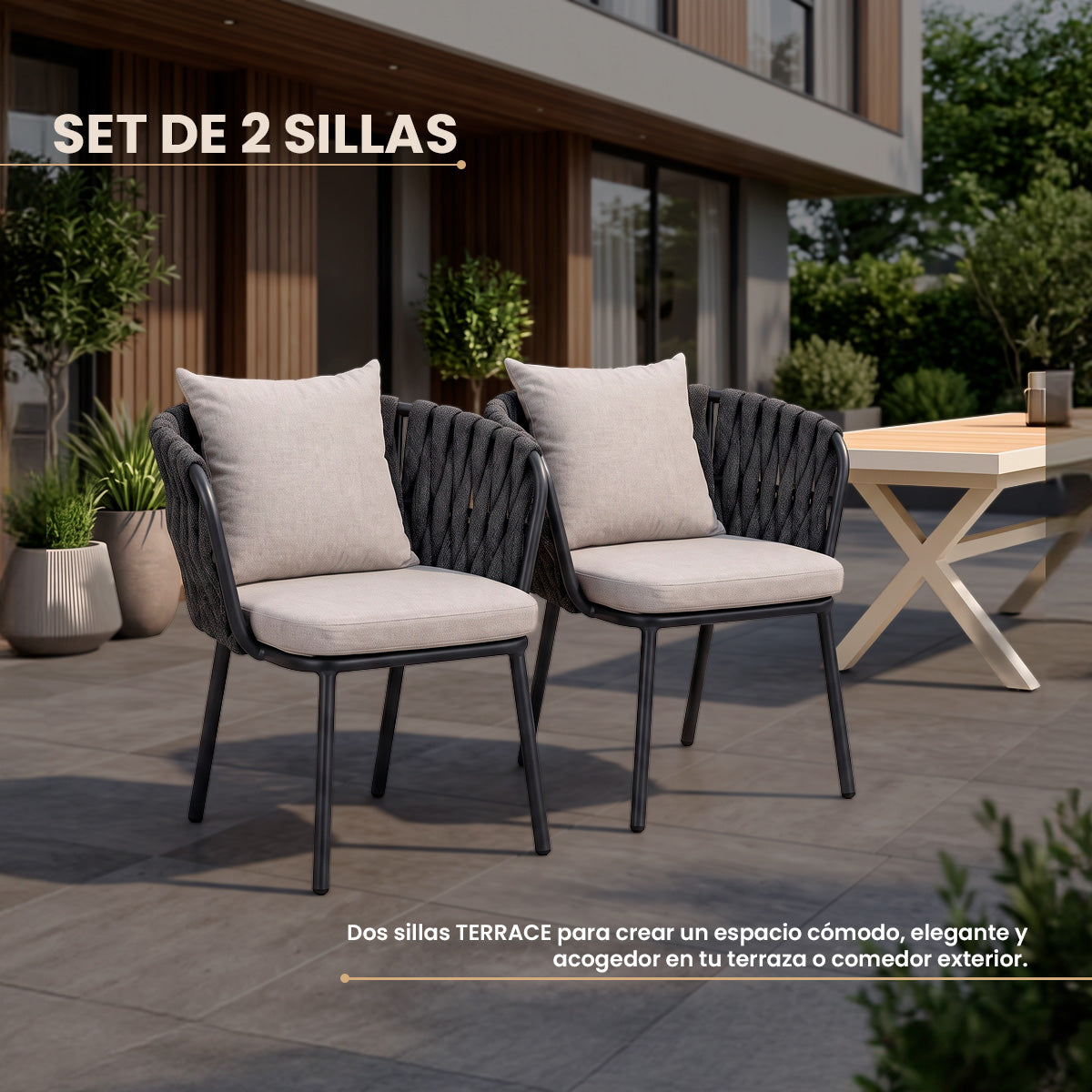 Silla Tejida Terrance