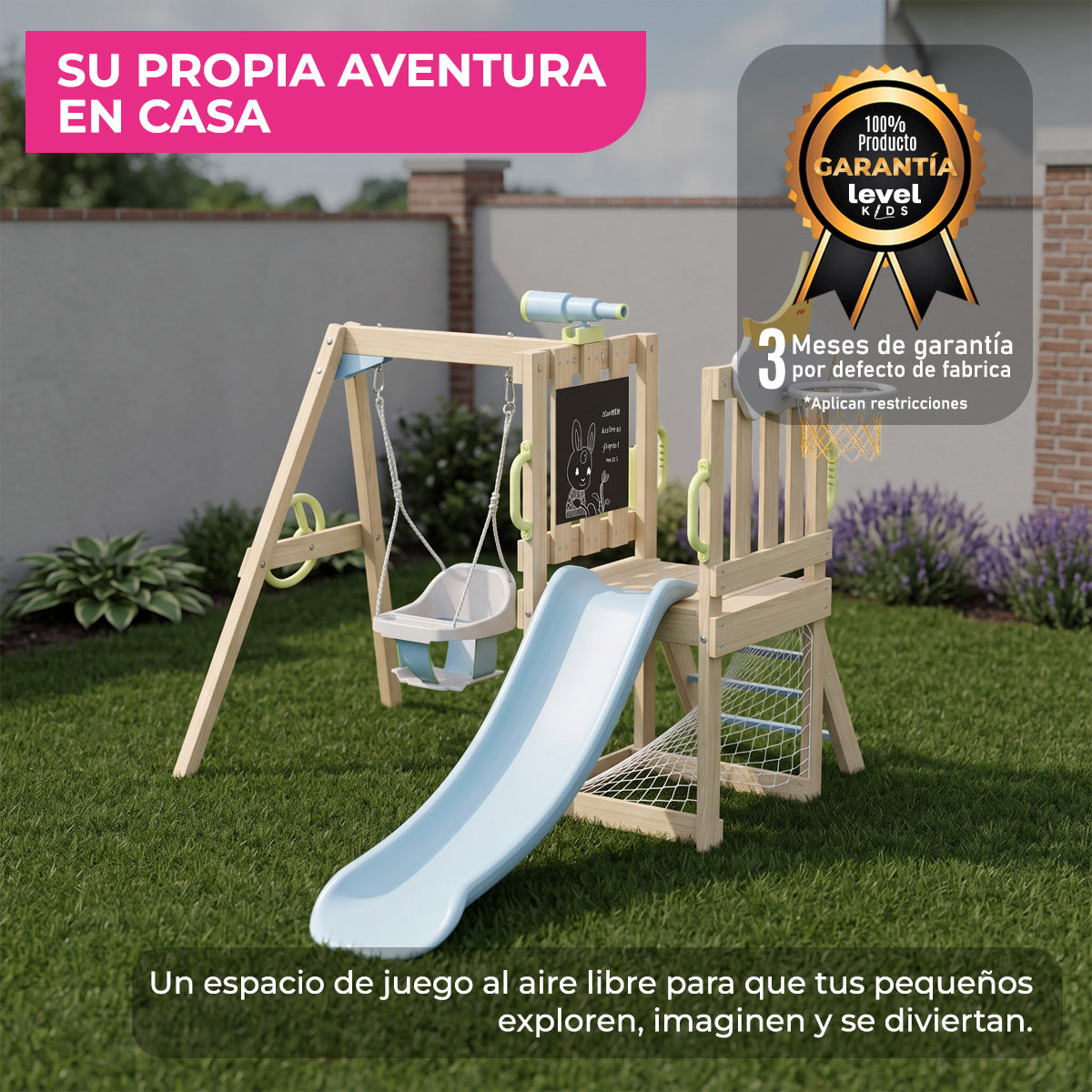 Bosque de Aventuras, Juego Infantil para Exterior