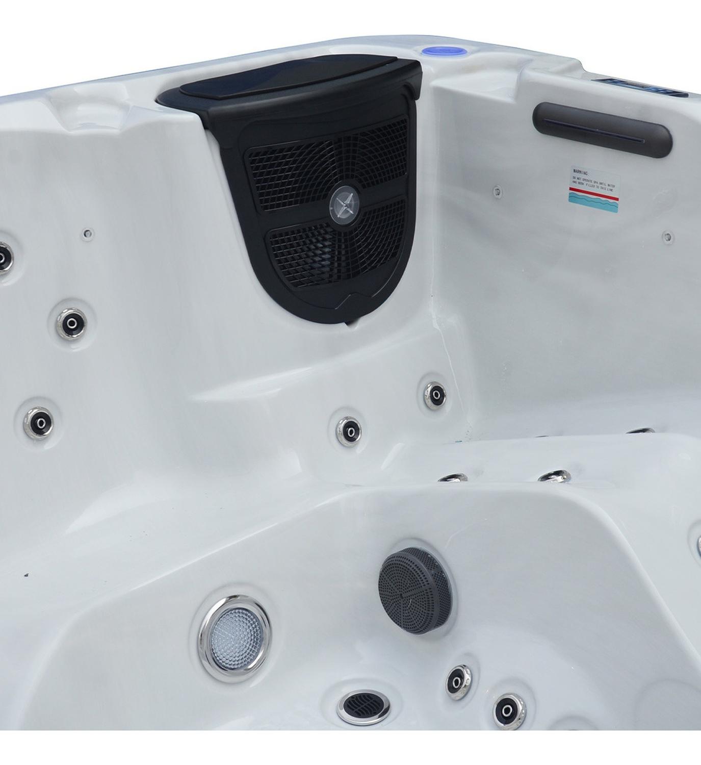 Tina de Hidromasaje Exterior Verona 6 Personas 40 Jets 220v