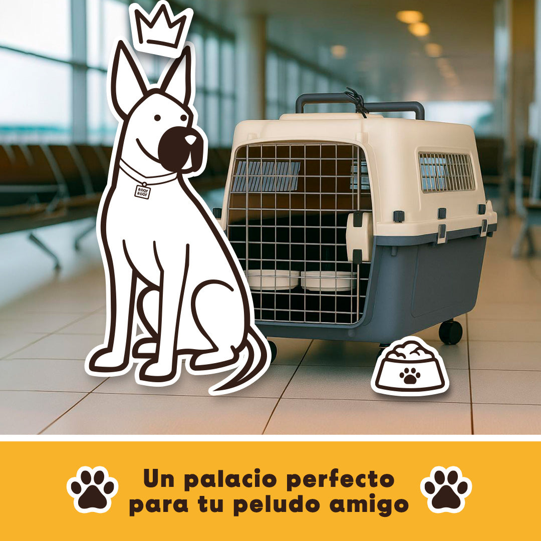 Jaula Transportadora Para Mascotas Modelo Wag