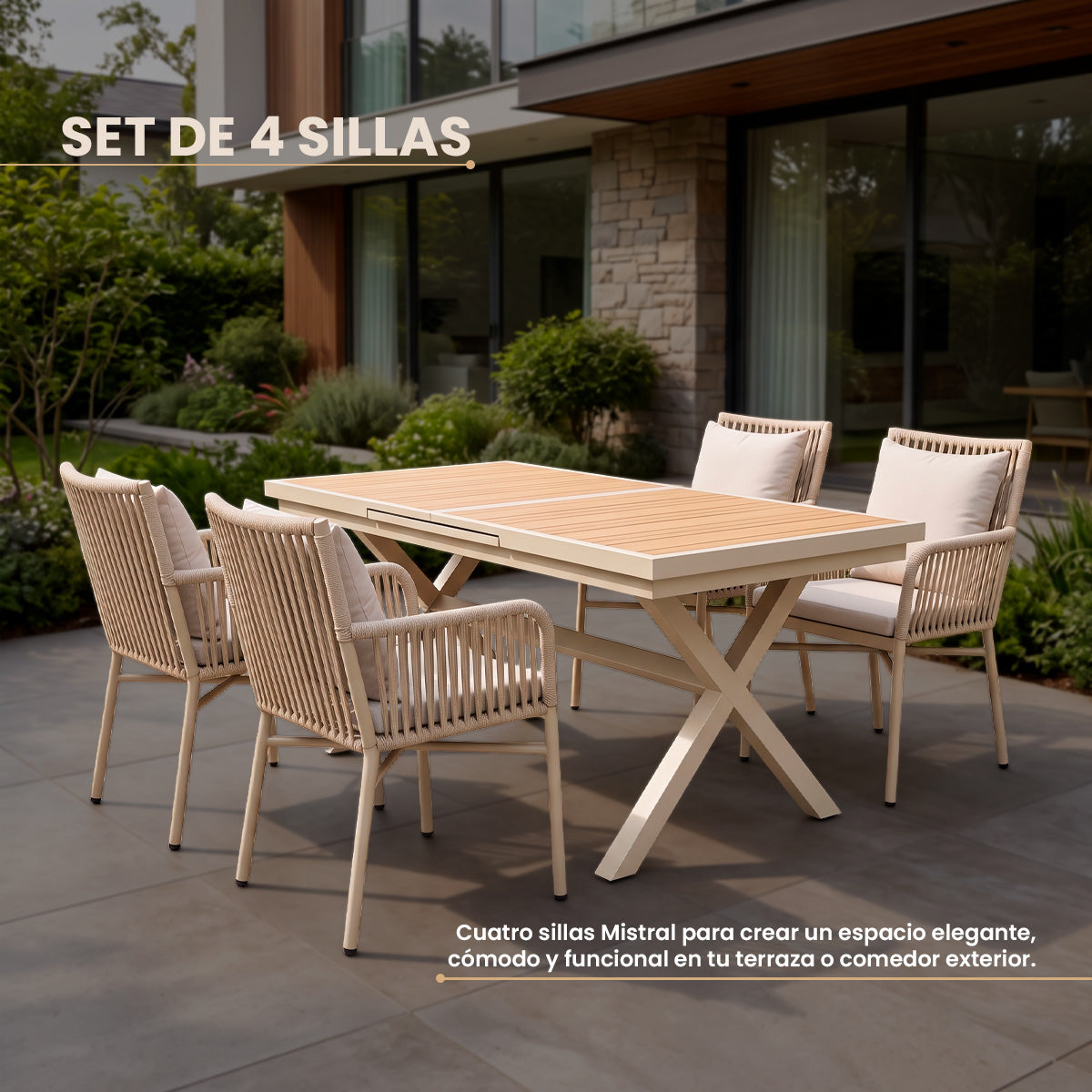 Silla Apilable Mistral