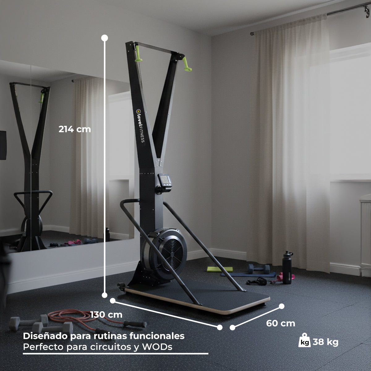 Ski Trainer con Resistencia de Aire