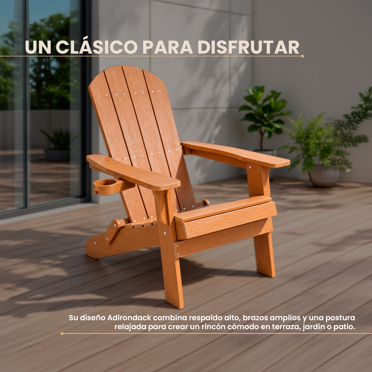 Silla Adirondack Vermont