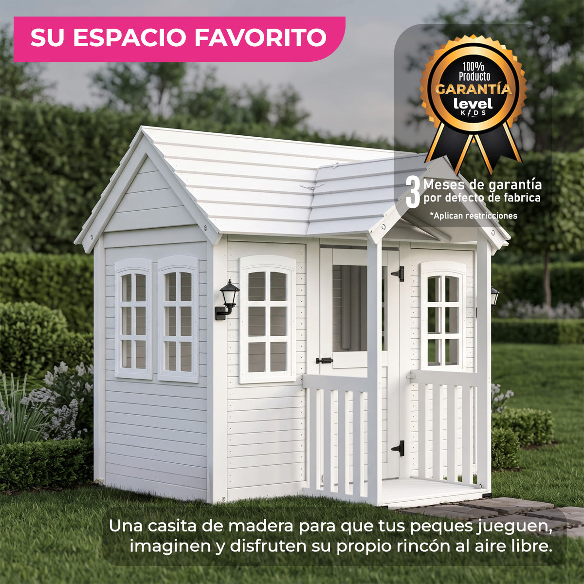 Casita Encantada Infantil para Exterior
