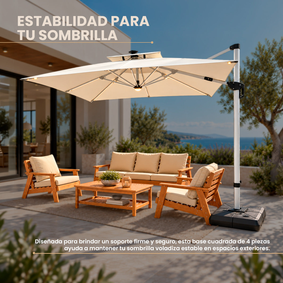 Base para Sombrilla 21 L