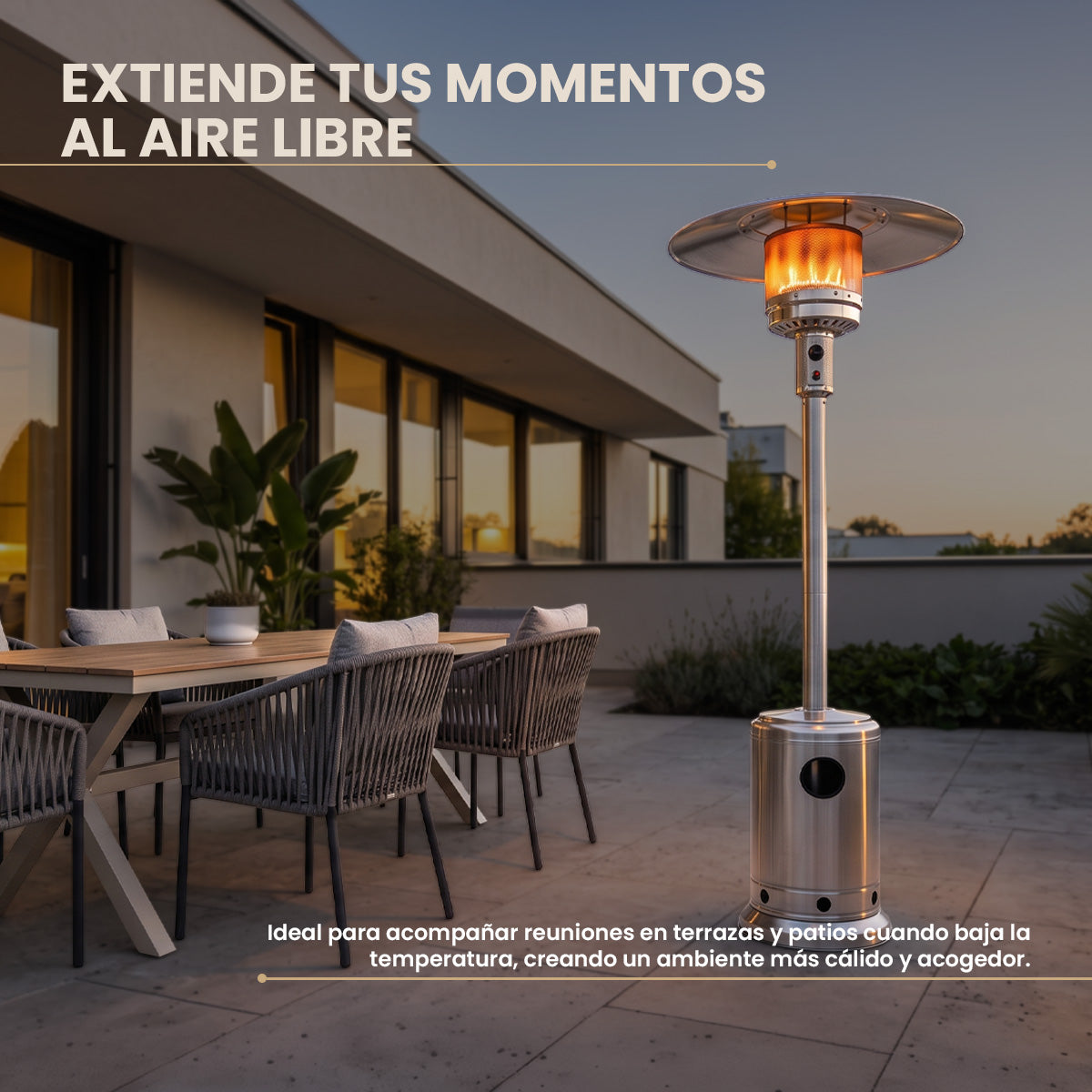Calefactor Fongo Siena para Exterior