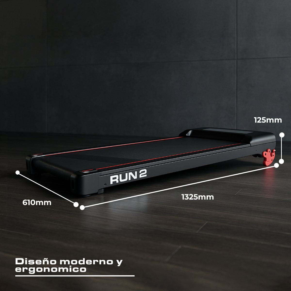 CAMINADORA ELÉCTRICA PORTÁTIL MOTOR 2.0HP VELOC AJUSTABLE 3 NIVELES INCLINACIÓN