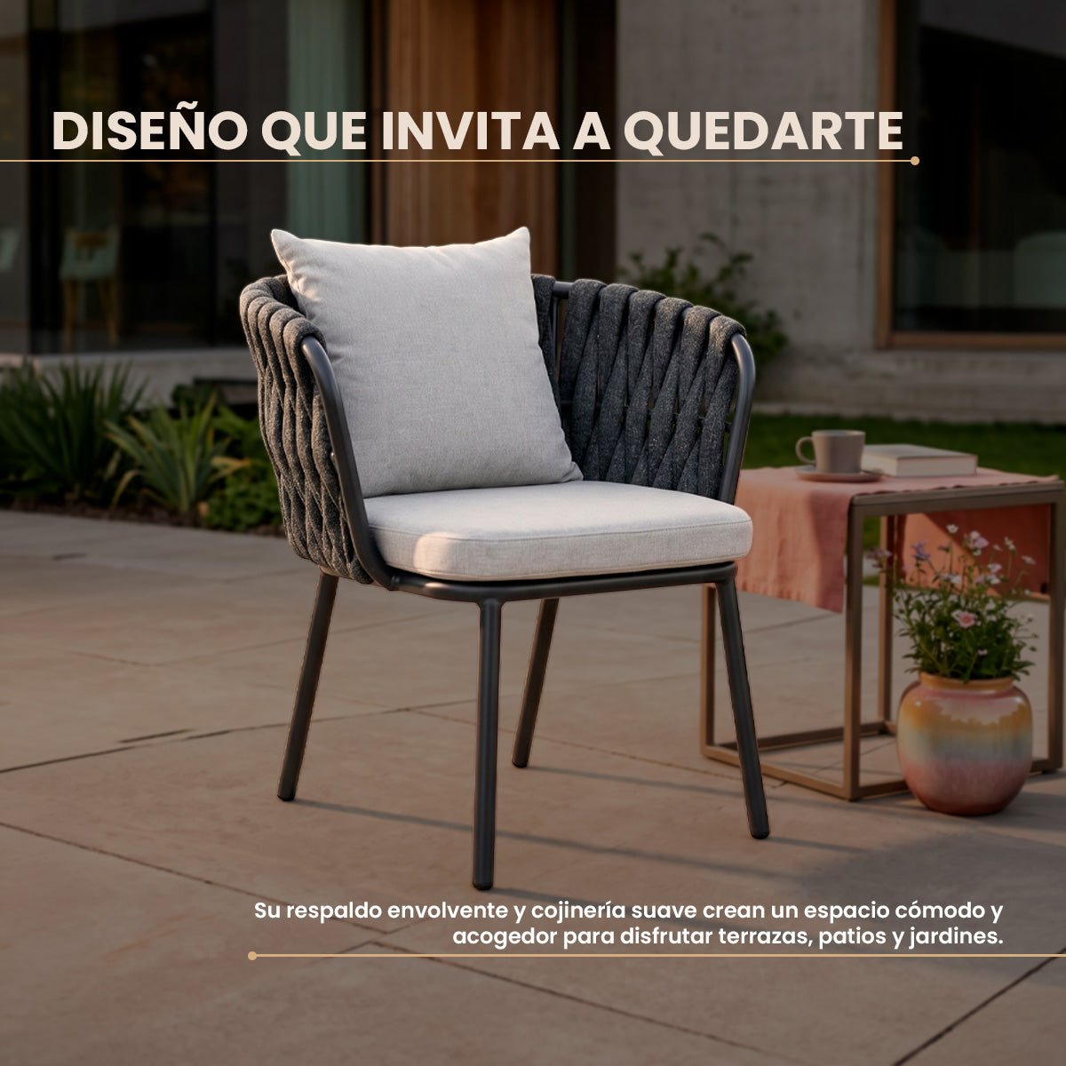 Silla Tejida Terrance