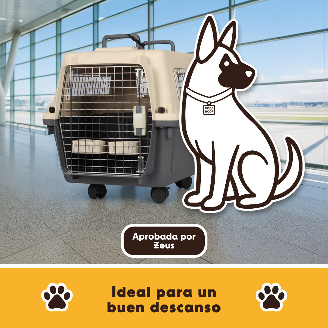 Jaula Transportadora Para Mascotas Modelo Wag