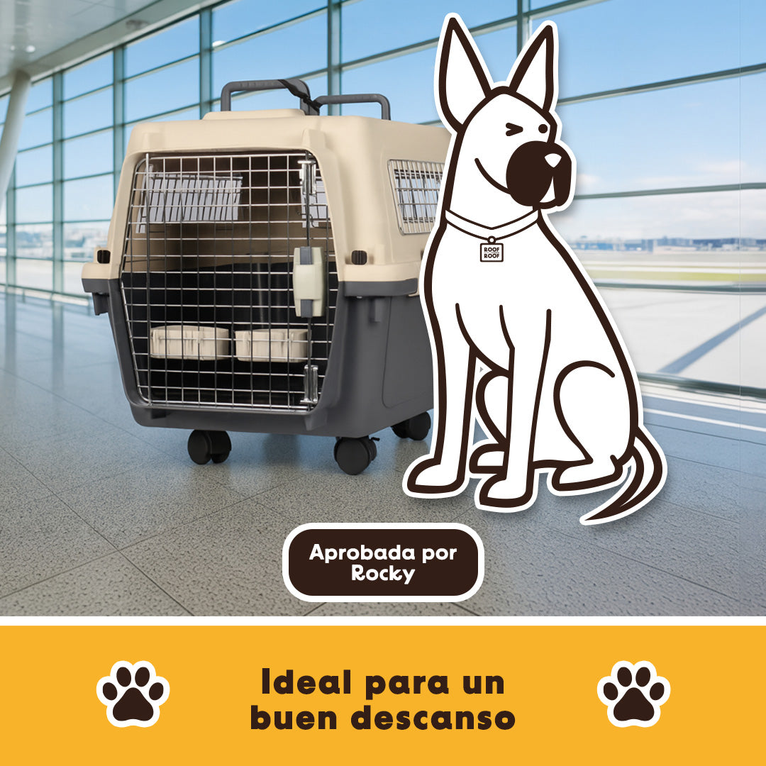 Jaula Transportadora Para Mascotas Modelo Wag
