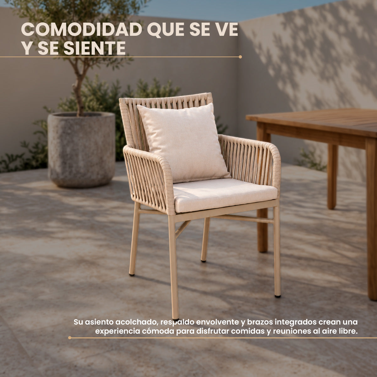 Silla Apilable Mistral