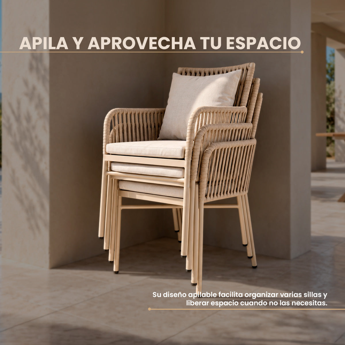 Silla Apilable Mistral