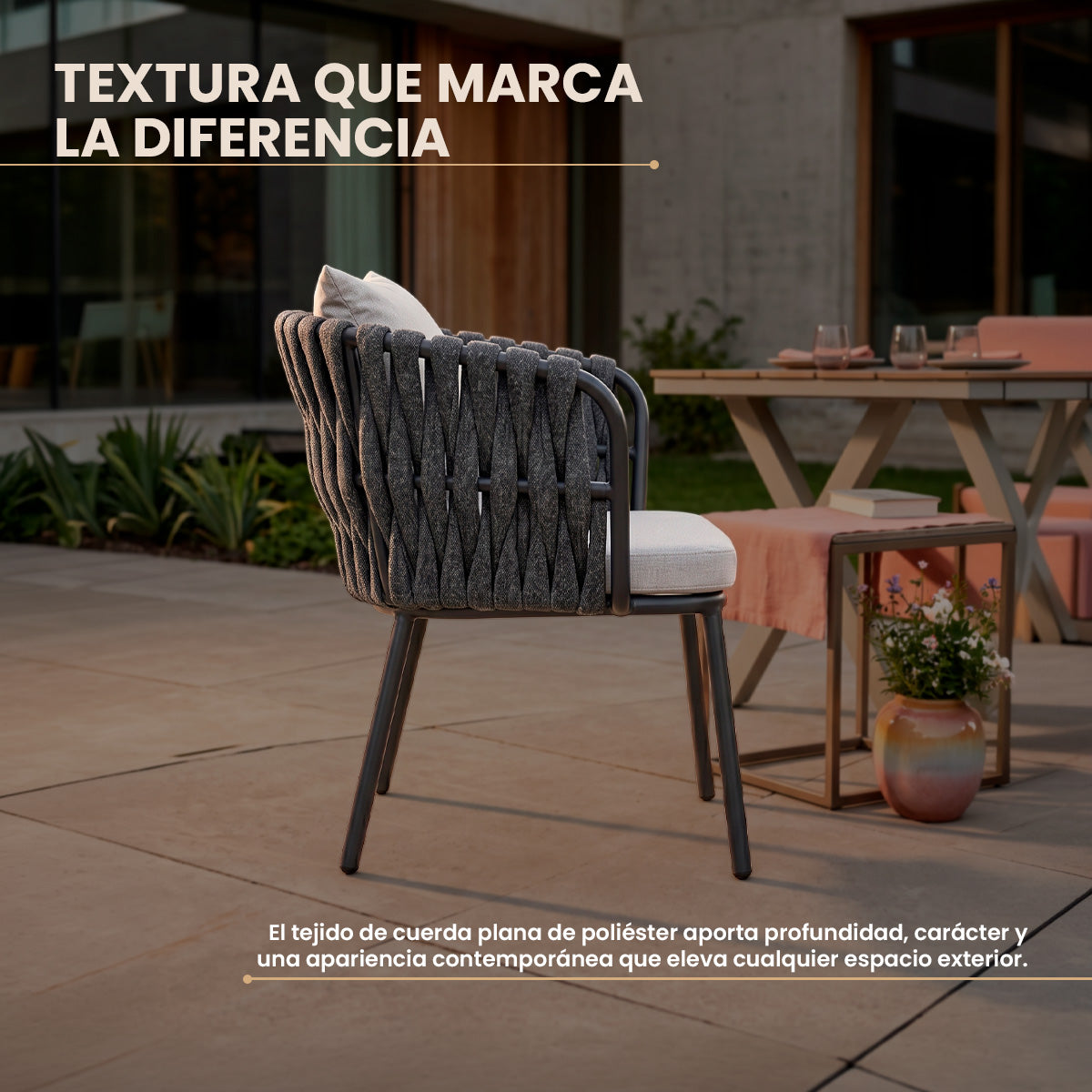 Silla Tejida Terrance