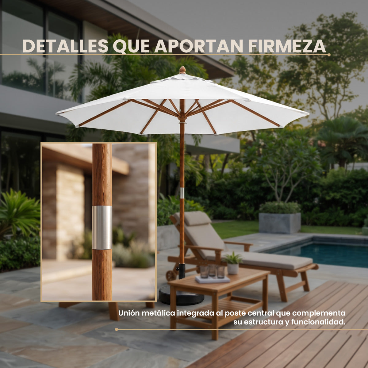 Sombrilla de Lujo Serene