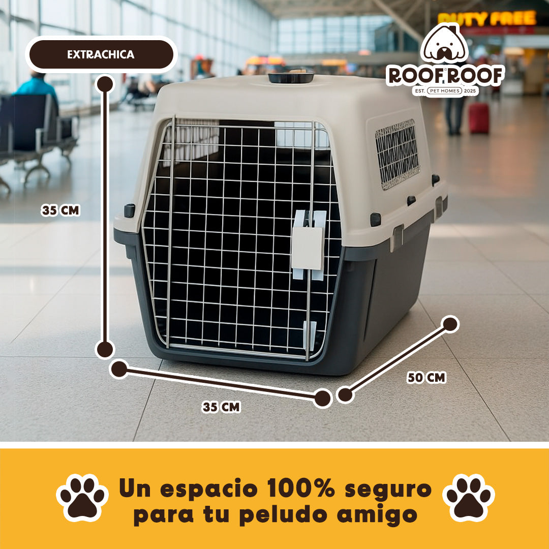 Jaula Transportadora Para Mascotas Modelo Wag