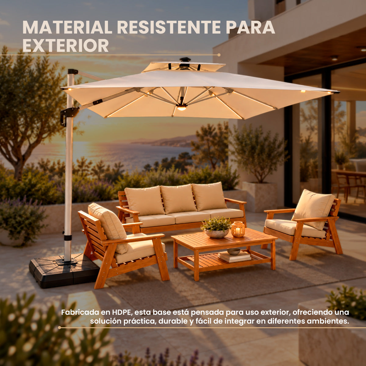 Base para Sombrilla 21 L