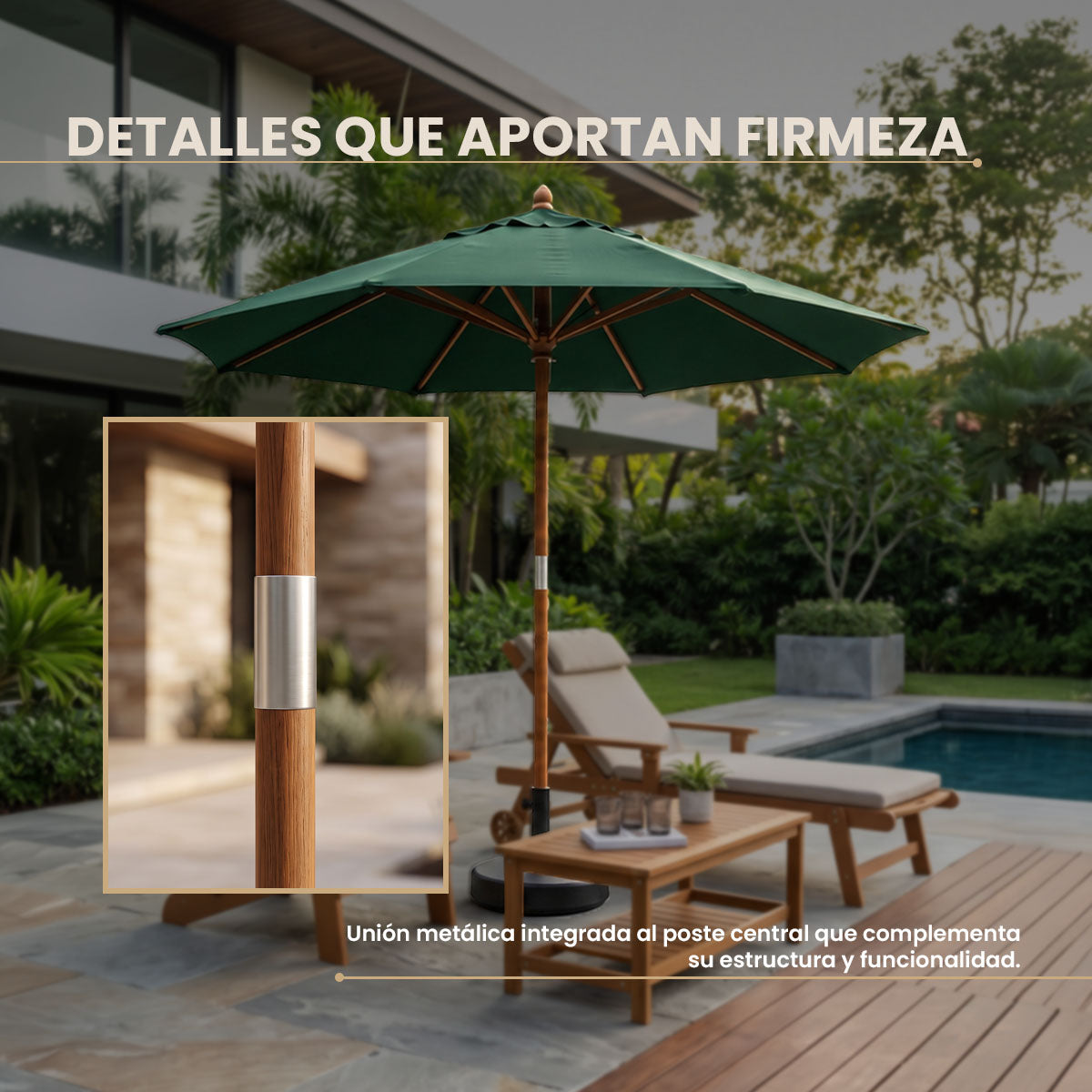 Sombrilla de Lujo Serene