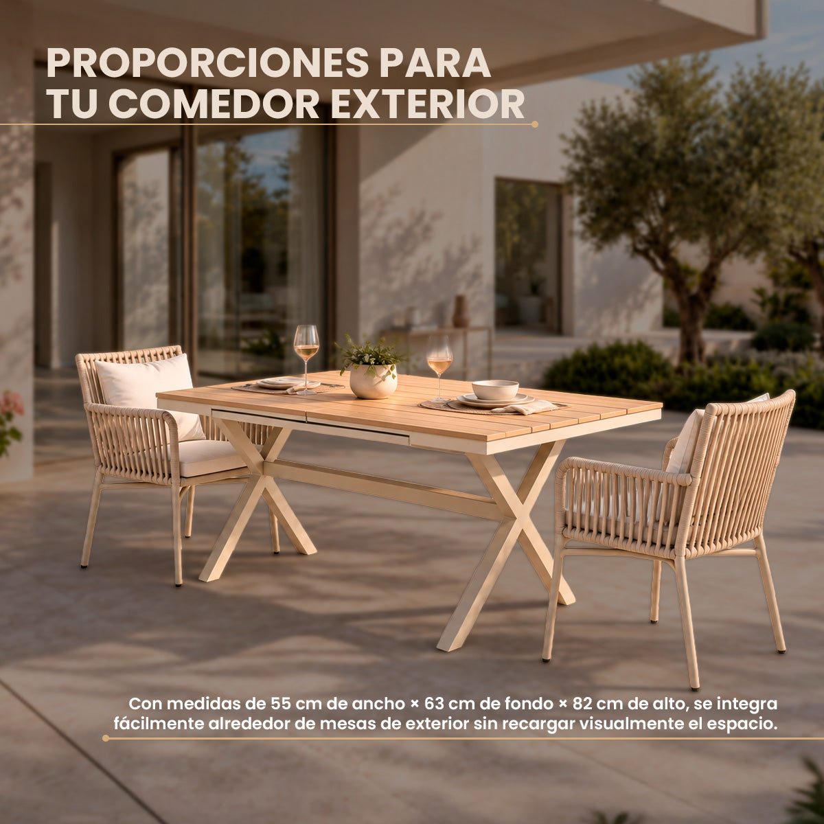 Silla Apilable Mistral