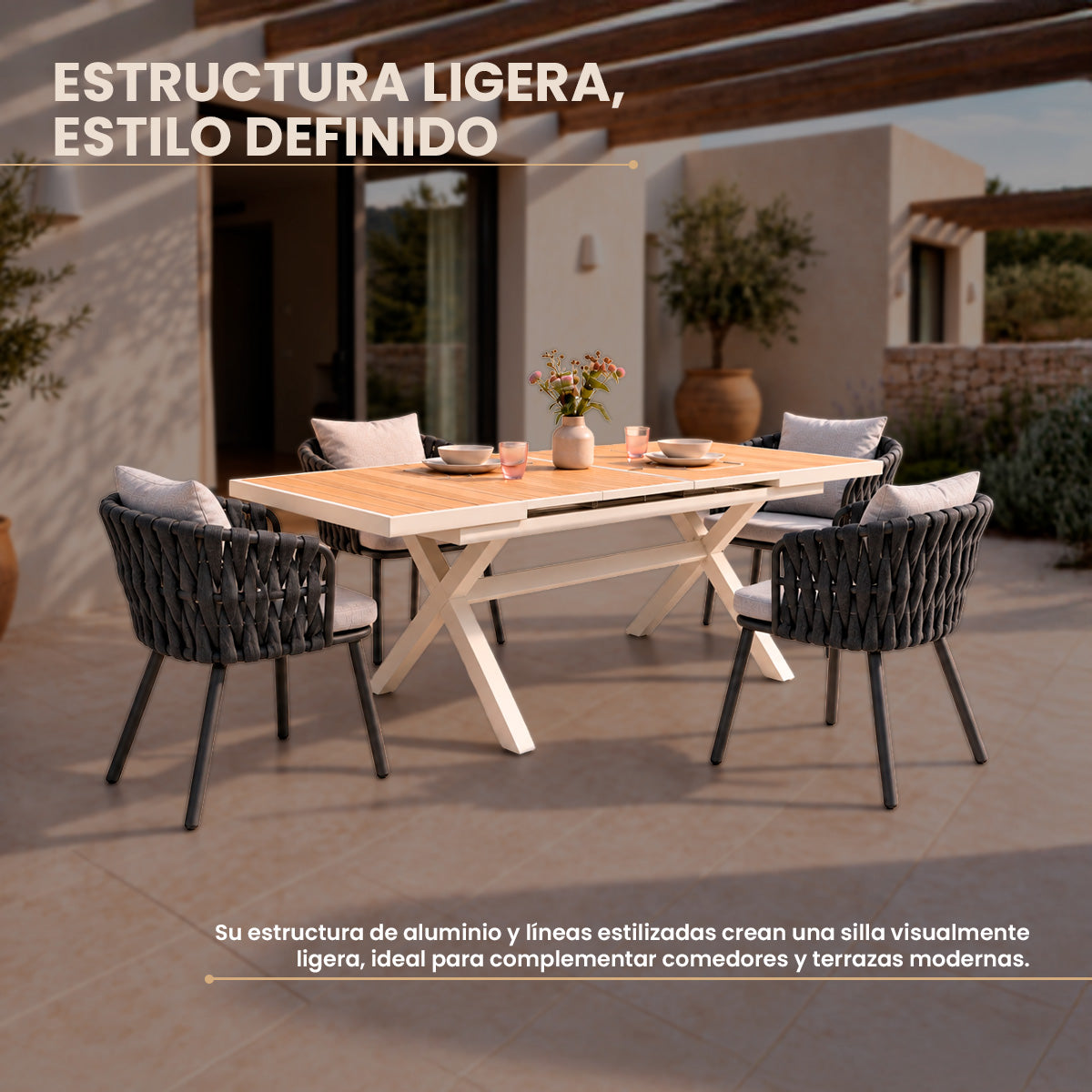 Silla Tejida Lido