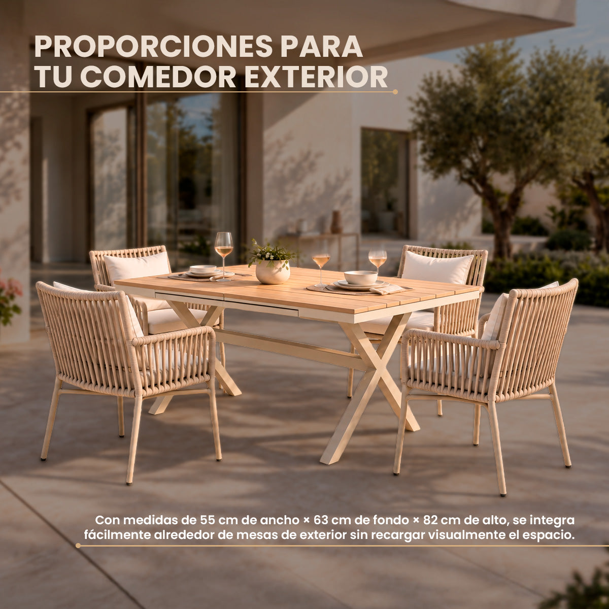Silla Apilable Mistral