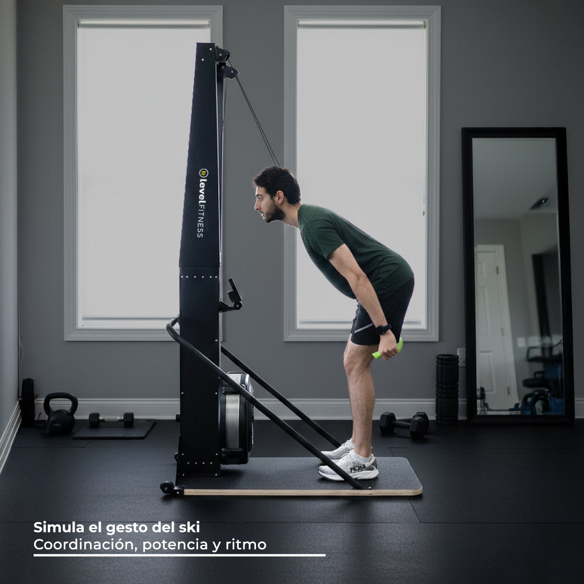 Ski Trainer con Resistencia de Aire