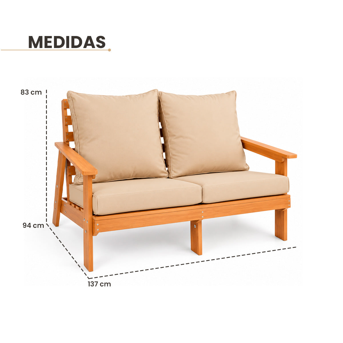 Juego de Sala Malibu para Exterior