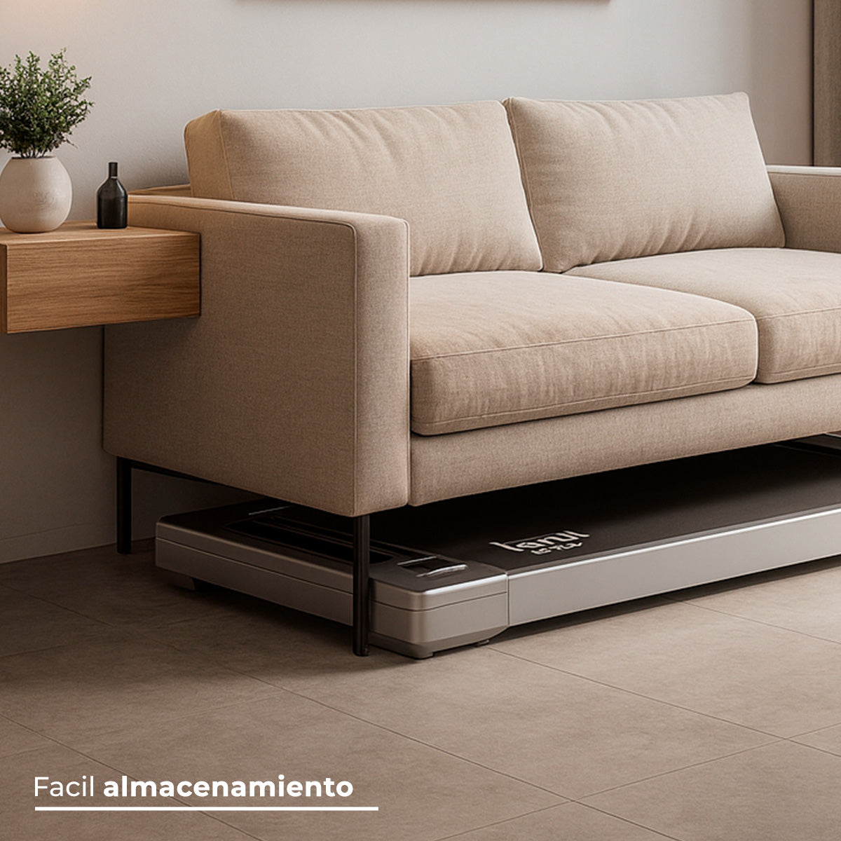 CAMINADORA ELÉCTRICA MINI PAD MOTOR 2.0HP PLEGABLE PANTALLA LED