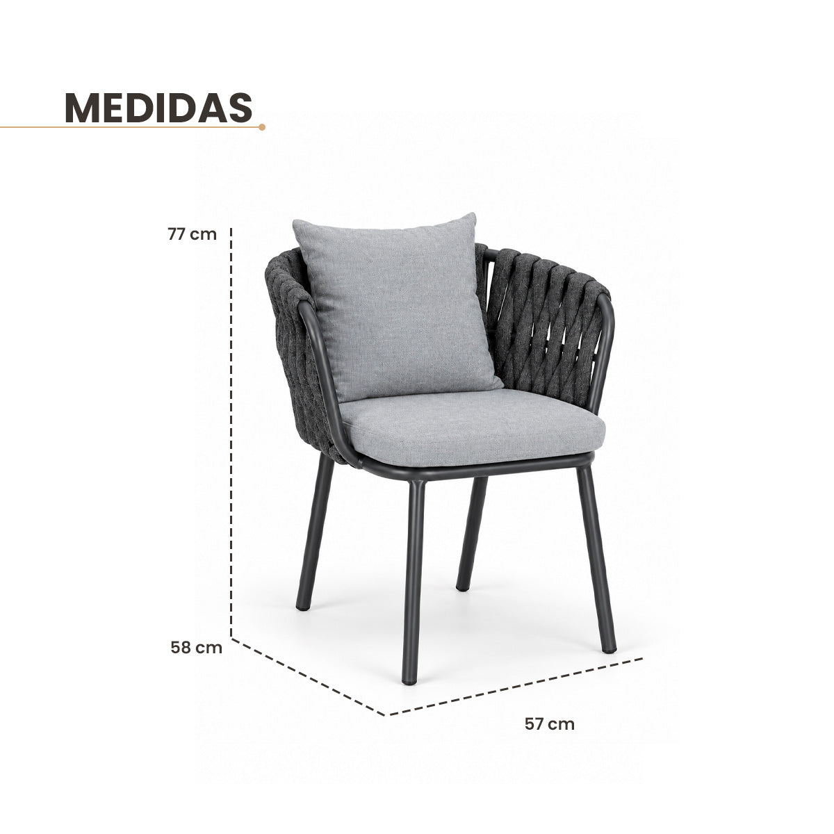 Silla Tejida Lido