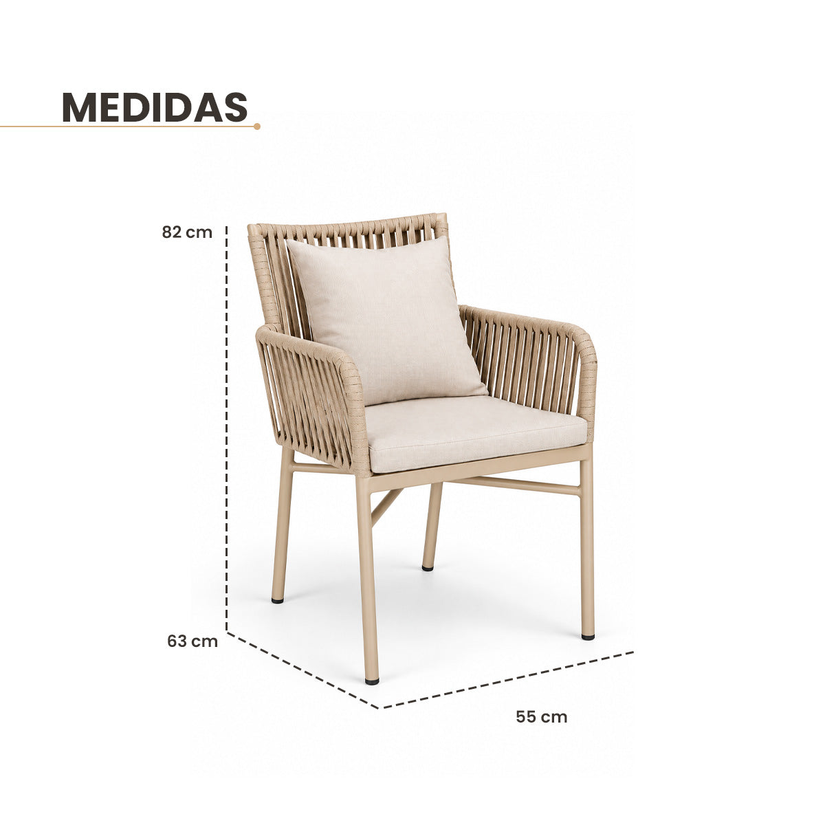 Silla Apilable Mistral
