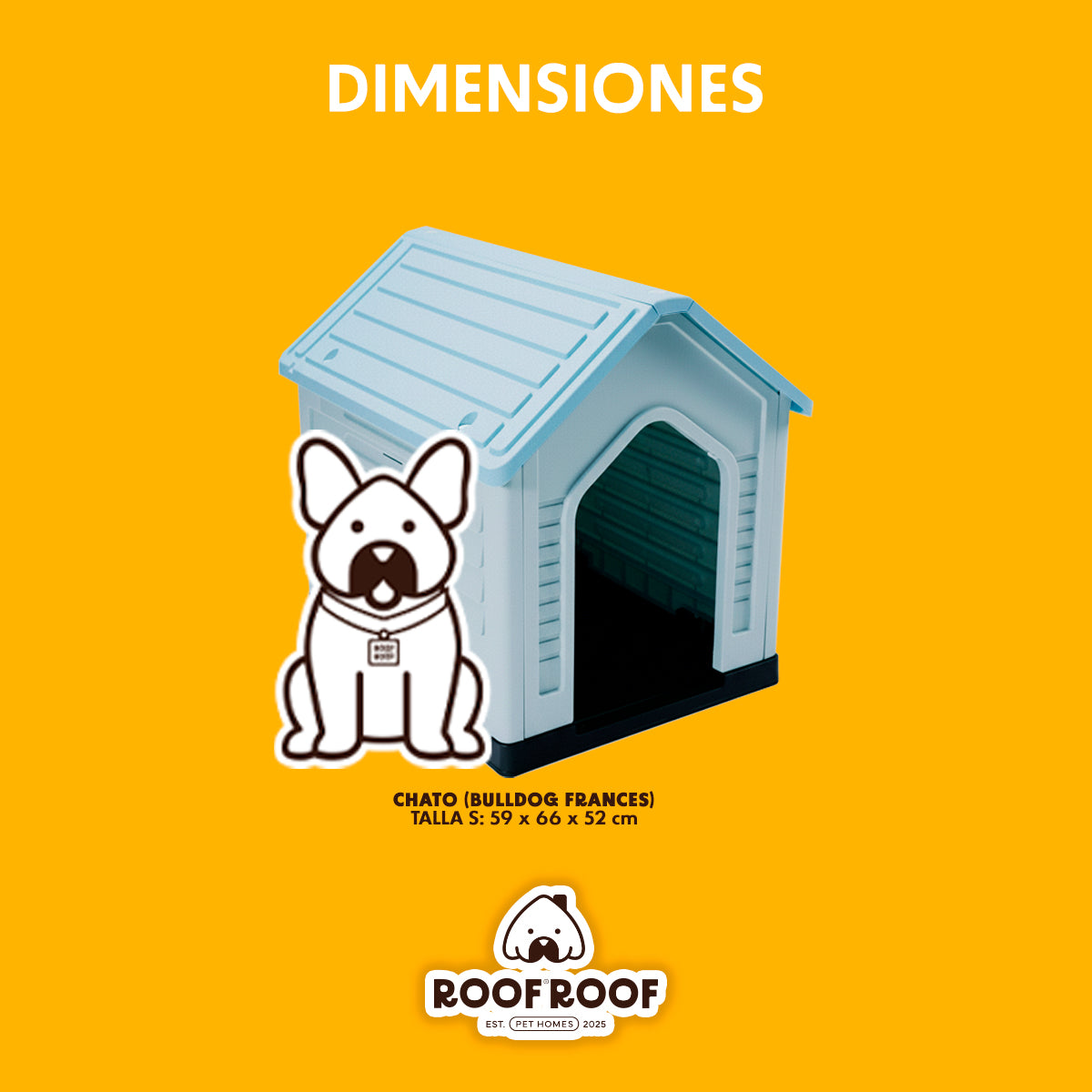 Casa para Perro EKON | Refugio Térmico con Piso Elevado