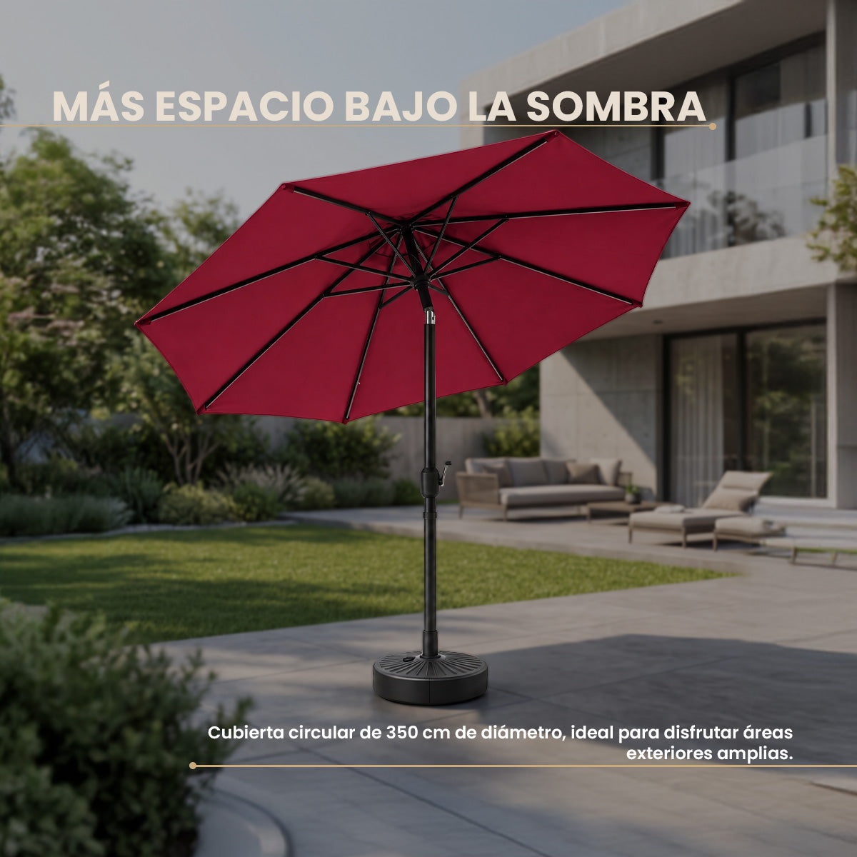 Sombrilla de Patio Shadow