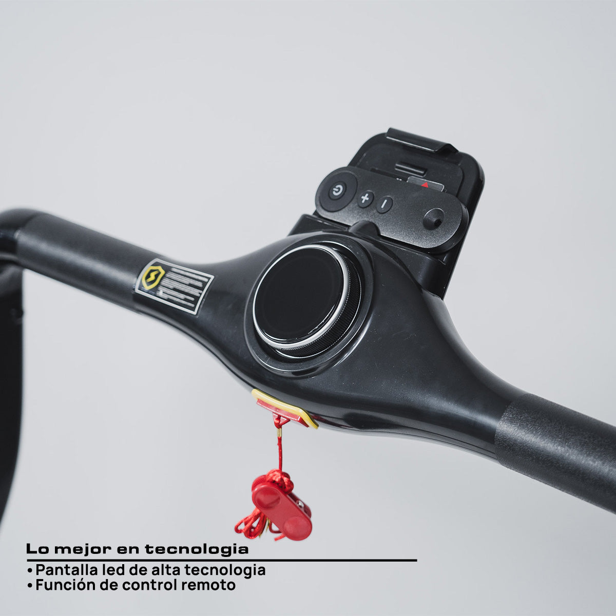 CAMINADORA ELÉCTRICA CON BARRA PANTALLA LED MOTOR 2.5HP