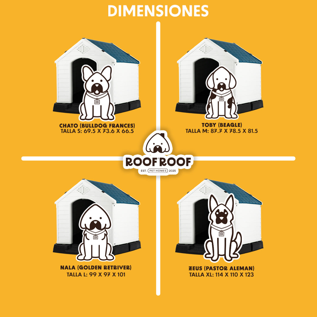 Casa Para Mascotas Modelo Zen