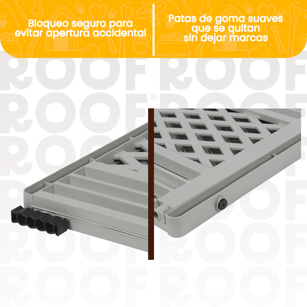 Barrera Ajustable para Mascotas Portátil y Expandible