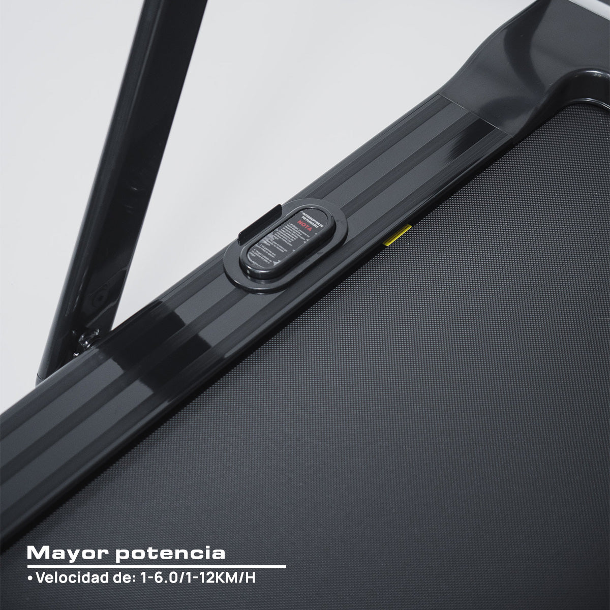 CAMINADORA ELÉCTRICA CON BARRA PANTALLA LED MOTOR 2.5HP