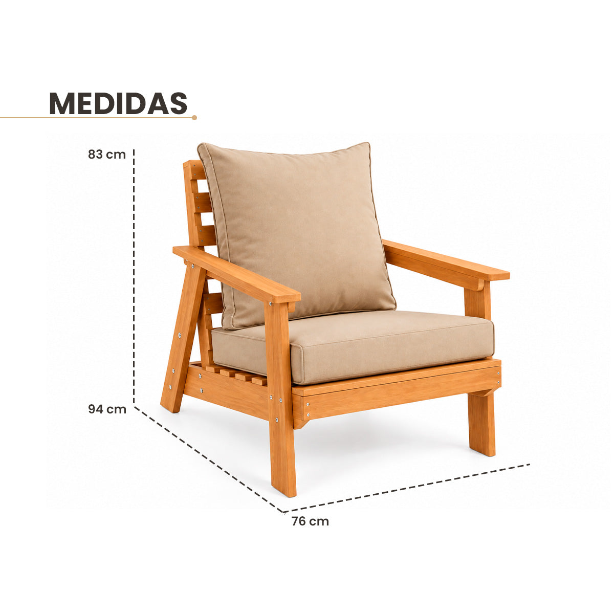 Juego de Sala Malibu para Exterior