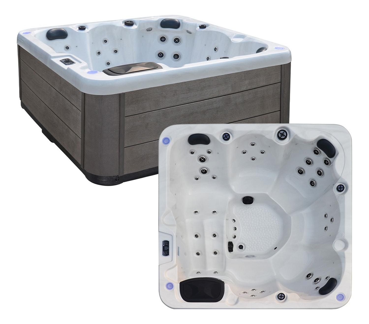 Tina de Hidromasaje Exterior Verona 6 Personas 40 Jets 220v