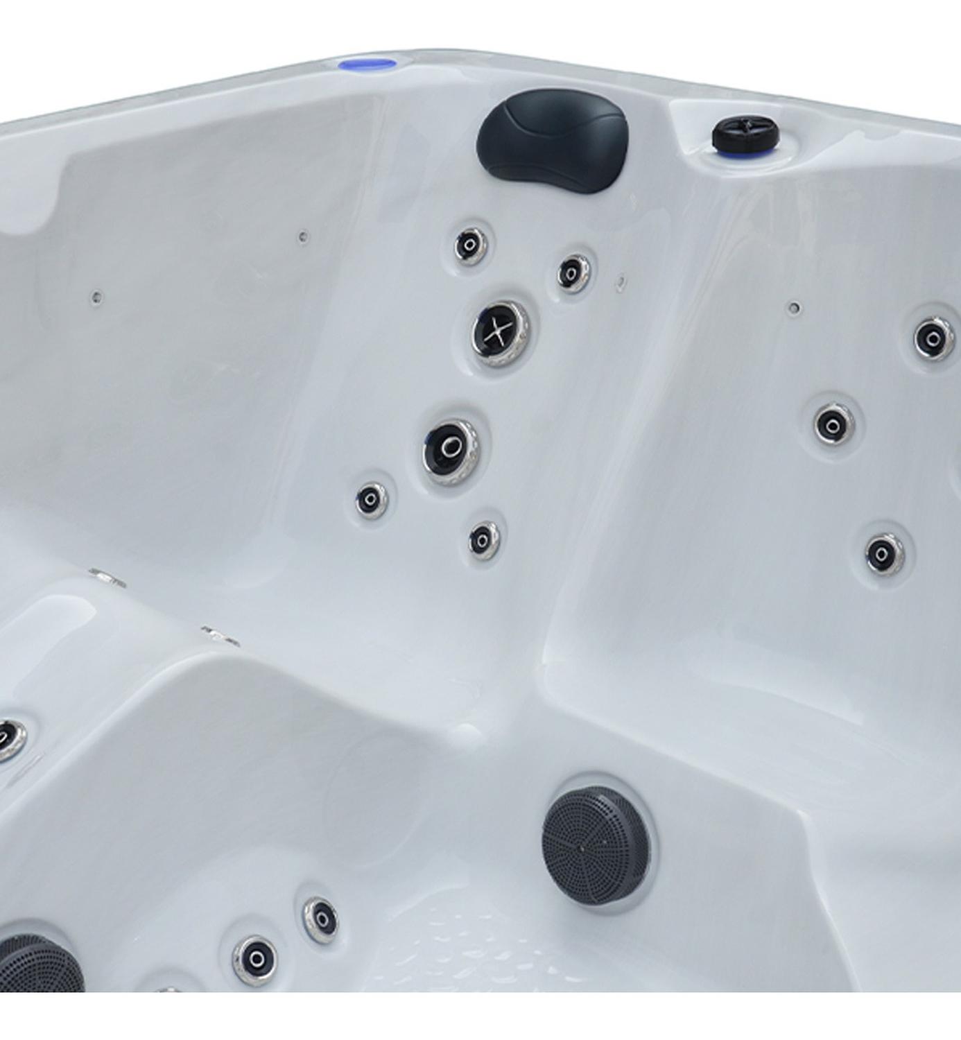 Tina de Hidromasaje Exterior Verona 6 Personas 40 Jets 220v