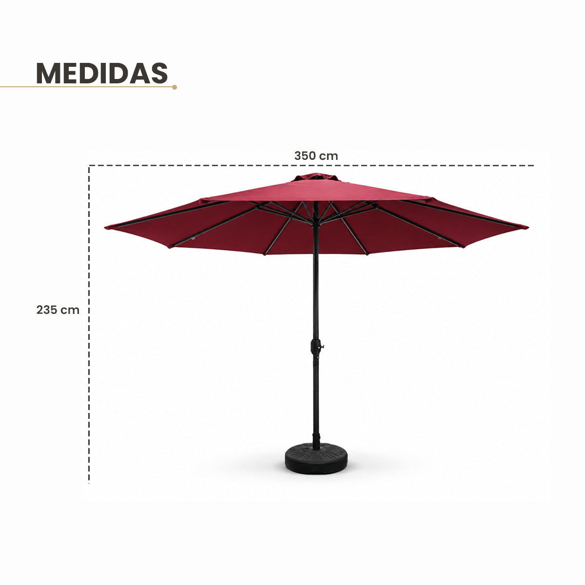Sombrilla de Patio Shadow