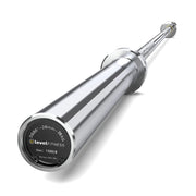 Barra Olímpica  RA 2.2m 20kg/45lbs Profesional Para Gym 1500lbs Color Cromado