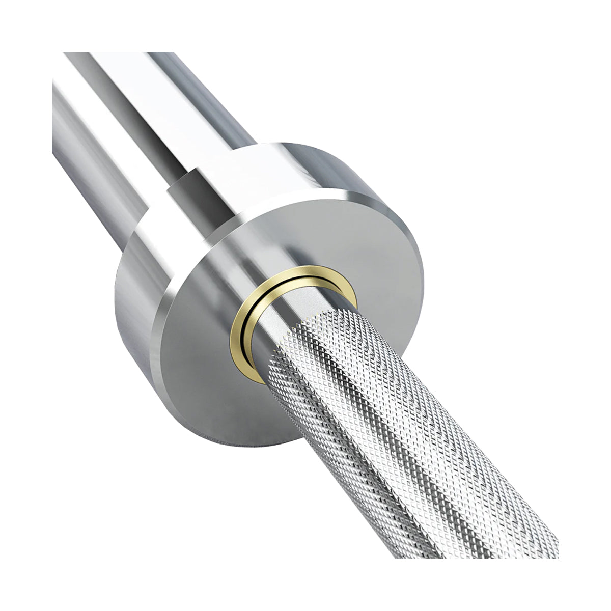 Barra Olímpica  RA 2.2m 20kg/45lbs Profesional Para Gym 1500lbs Color Cromado