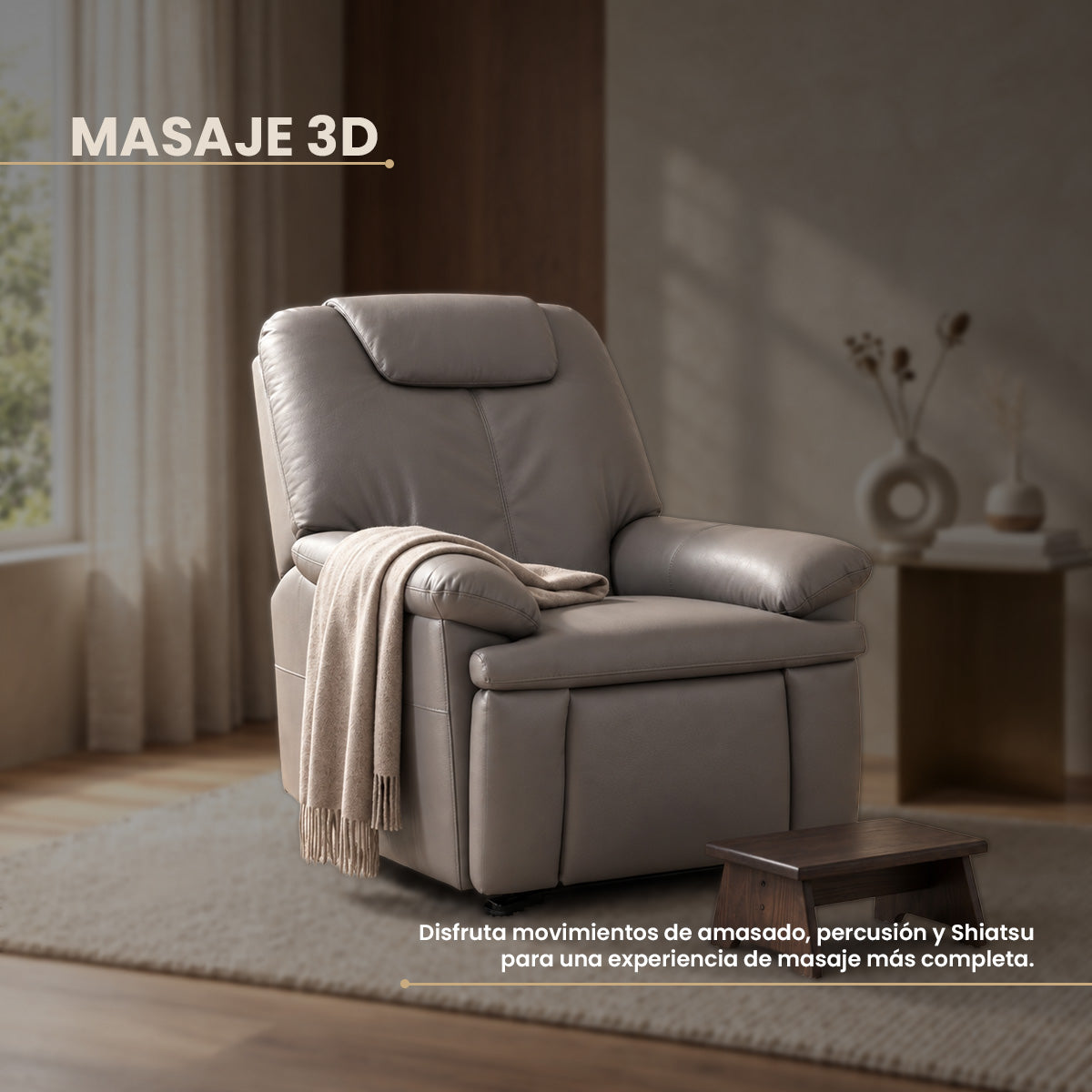 Sillón de Masaje Comfort 3D